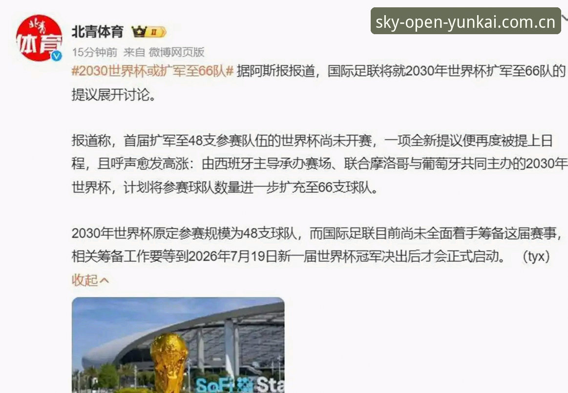 云开体育热血体验手机版 2030世界杯扩军66队深度评测:中国男足能否搭上终极盛宴的末班车?